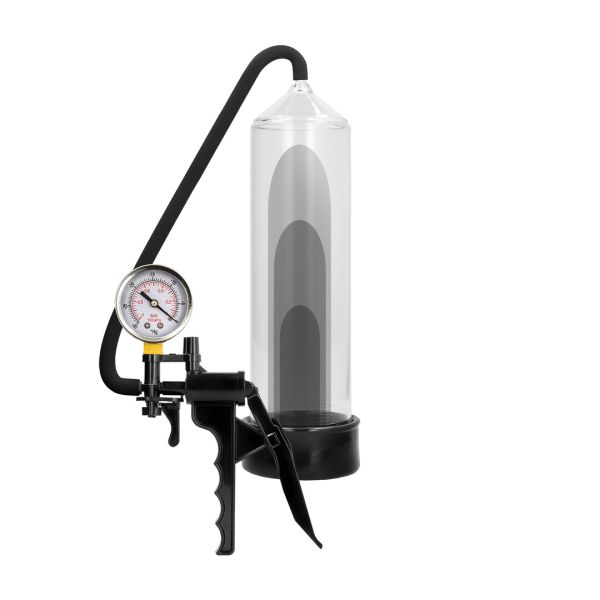 Pumped Elite penispumpe med PSI-manometer