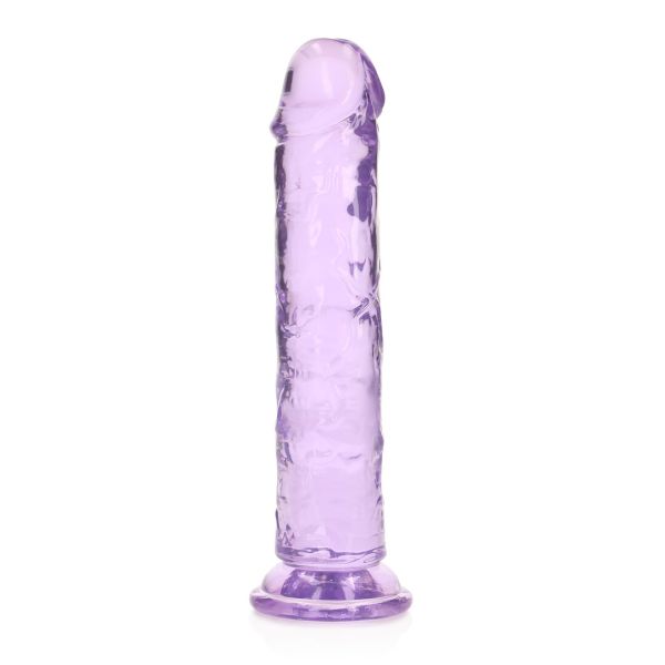 RealRock by Shots gode transparent violet cristal clair 18cm
