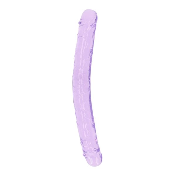 RealRock Gode Double Réaliste Violet 34cm
