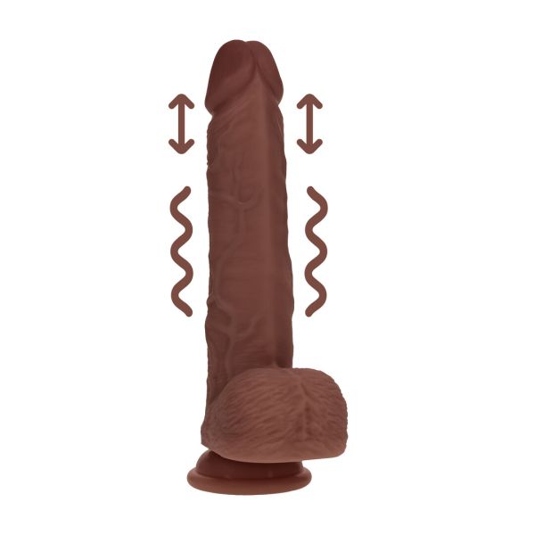 RealRock Dual-Density Realistisk Vibrator Thrust 20cm