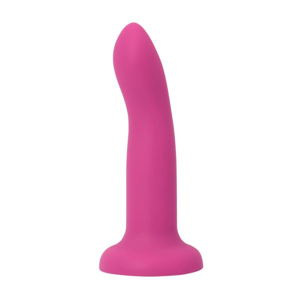 SinsFactory Stylish Compact silikon dildo, Small, fuchsia, 13,5cm