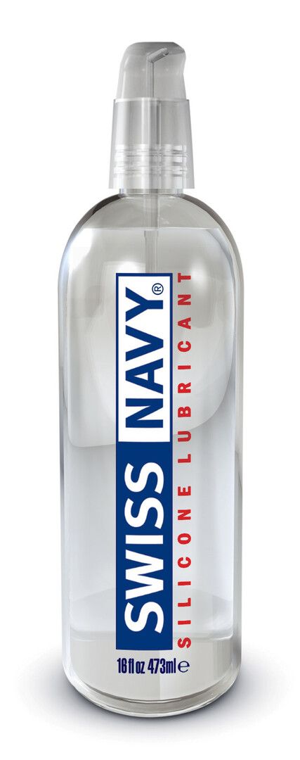 Swiss Navy Silikonebaseret glidecreme 473ml pumpeflaske