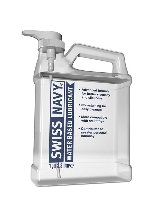 Swiss Navy Water Lubricant Bulk 3.8 Litre