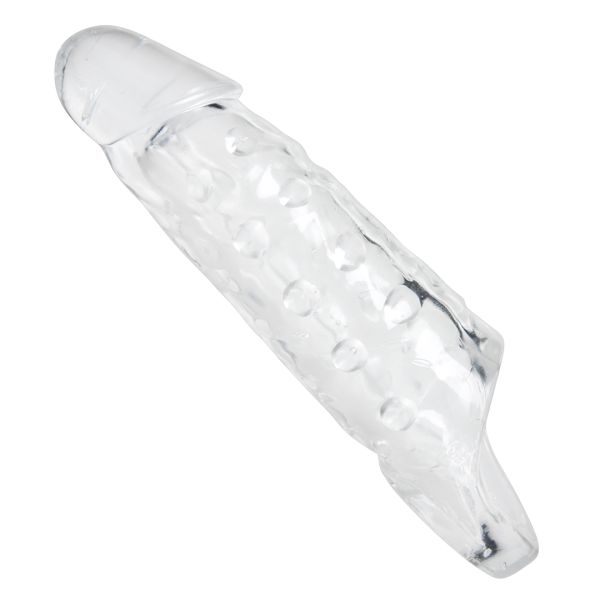 XR Brands Transparent Penis Sleeve Clear