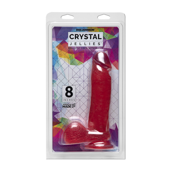 Realistic Cock with Balls - 8 / 20 cm - Image 2