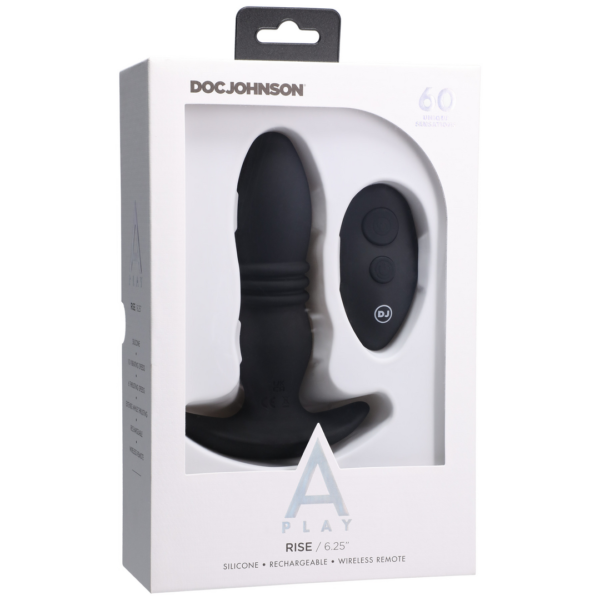 Rise - Silicone Anal Plug with Remote Control - Image 2