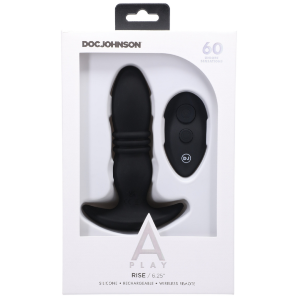 Rise - Silicone Anal Plug with Remote Control - Image 3