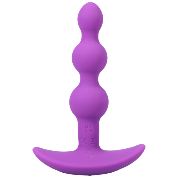 Beaded Vibe - Silicone Anal Plug with Remote Control - Image 5