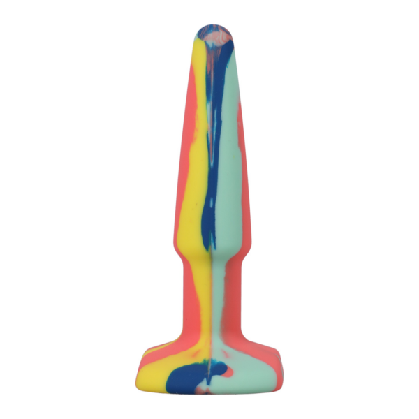 Groovy - Silicone Anal Plug - 4'' / 10 cm - Image 3