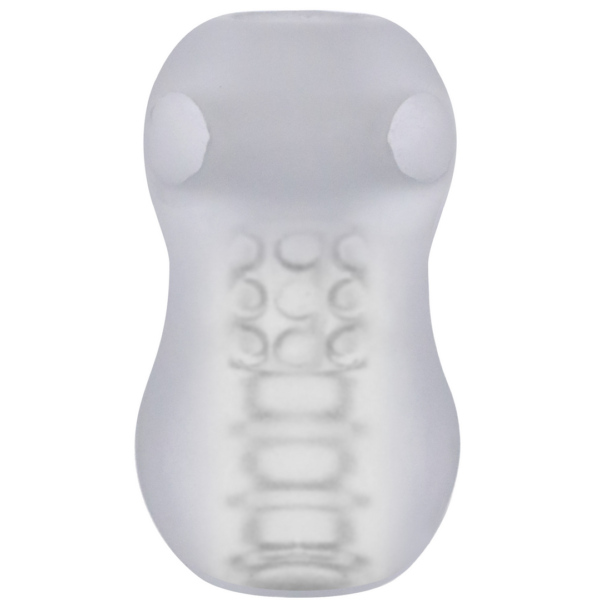 GoodHead - Helping Head Pro - Vibrating Masturbator Sleeve - Frost - Image 3