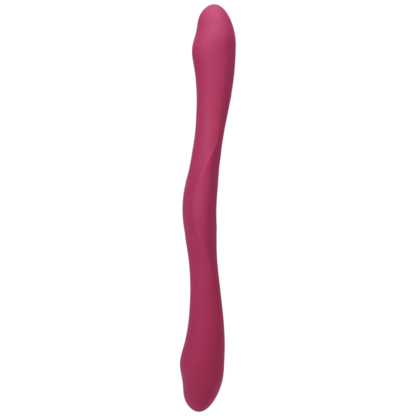 Duet - Double Ended Vibrator with Wireless Remote - Berry - Image 3