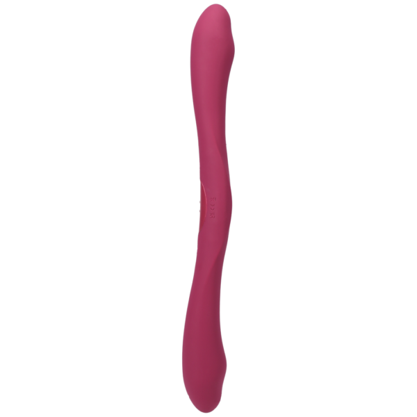 Duet - Double Ended Vibrator with Wireless Remote - Berry - Image 4