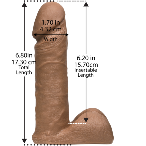 UR3 Cock 16 cm - Brown - Image 4