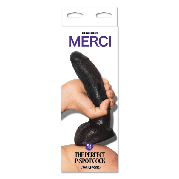 The Perfect P-Spot Cock 24 cm - Black - Image 2