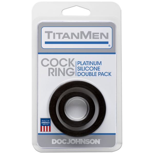 Silicone Cockring Set - 2 Pieces - Image 2