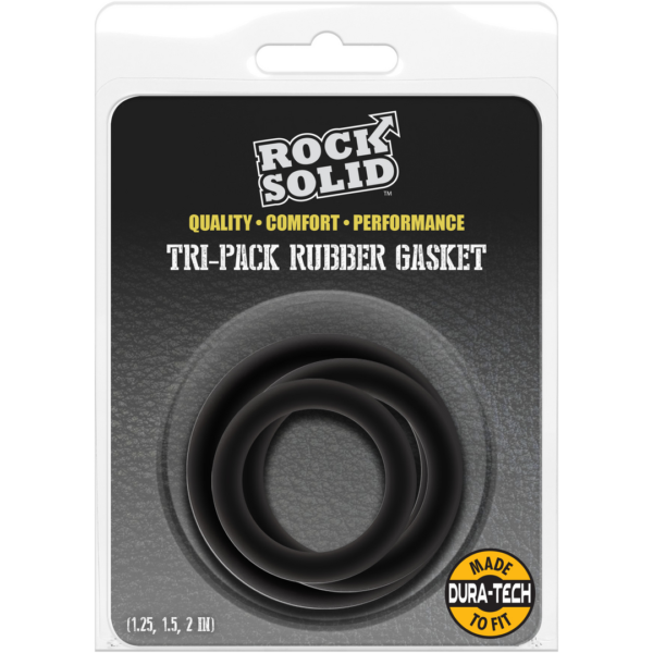 Tri-Pack Rubber Gasket - Cockring Set - Image 2