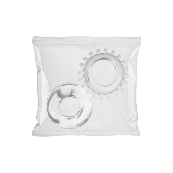 2 Pack C-Ring Set - Clambowl 50 Pieces - Clear - Image 5