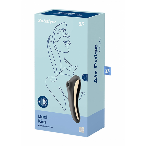 Dual Kiss - Air Pulse Vibrator - Image 2