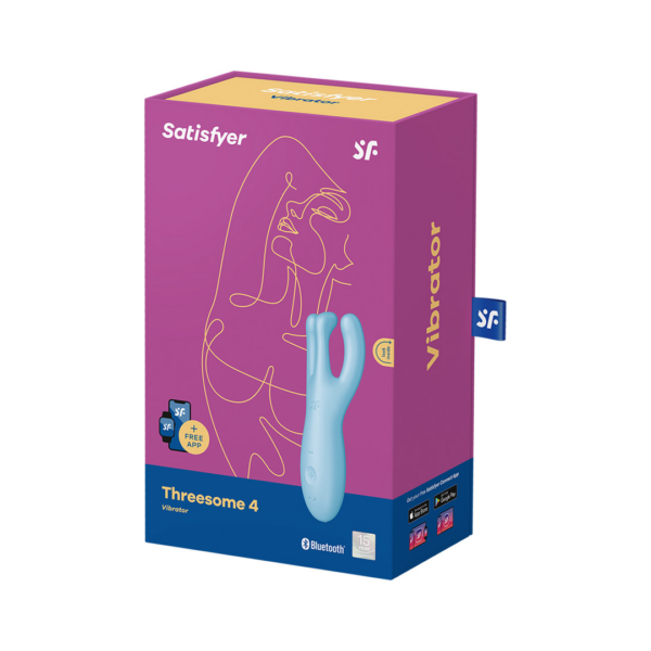 Threesome 4+ - Lay-on Vibrator with App - Image 2