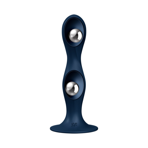 Double Ball-R - Weighted Dildo - Dark Blue - Image 3