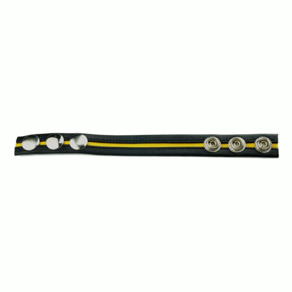 Cock Strap - Black/Yellow - Image 3