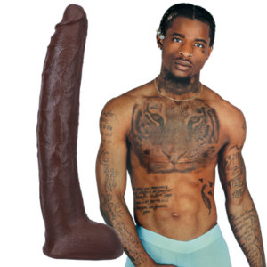 Damion Dayski - Realistic ULTRASKYN Dildo 30 cm - Chocolate