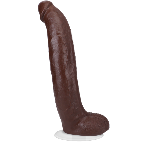 Brickzilla - Realistic ULTRASKYN Dildo - 13 / 33 cm - Chocolate - Image 3