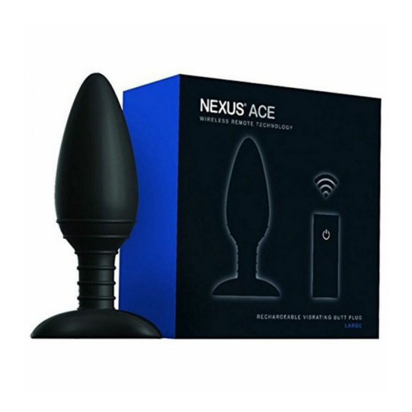 Ace Large - Vibrating Butt Plug with Remote Control - Image 2