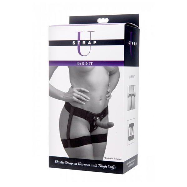 Bardot - Elastic Strap-On Harness with Thigh Straps - Image 2