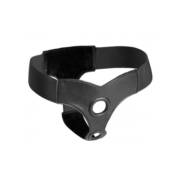 Crave - Double Penetration Imitation Leather Strap-On - Image 3