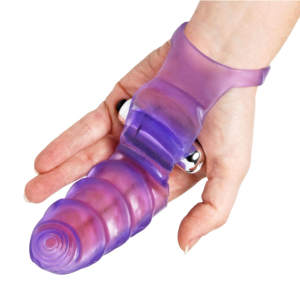 Double Finger Banger - Vibrating G-Spot Glove - Image 3