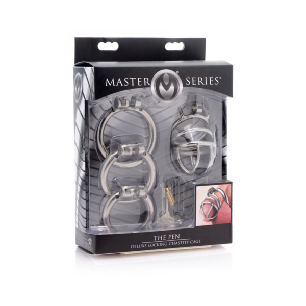 The Pen Deluxe - Lockable Chastity Cage - Image 2