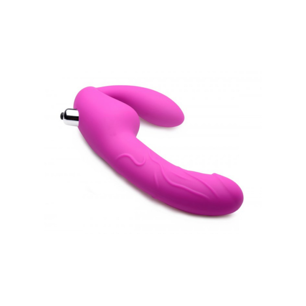 Royal Rider - Vibrating Silicone Strapless Strap-On - Image 4