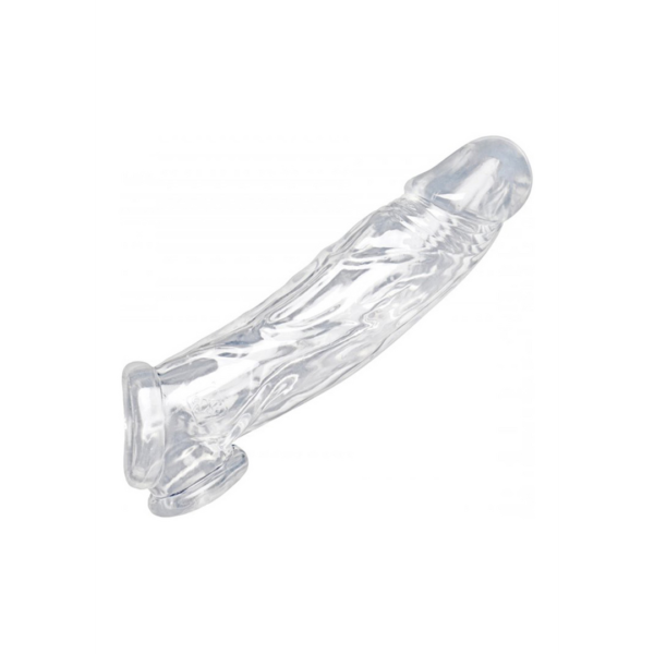 Realistic Clear Penis Sleeve and Ball Stretcher - Image 4