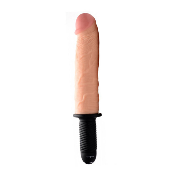 Onslaught - XXL Vibrating Dildo Thruster - Image 4