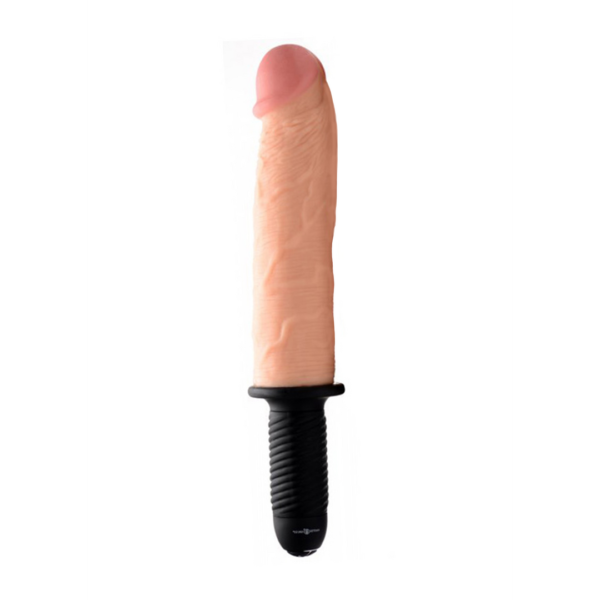 Onslaught - XXL Vibrating Dildo Thruster - Image 5