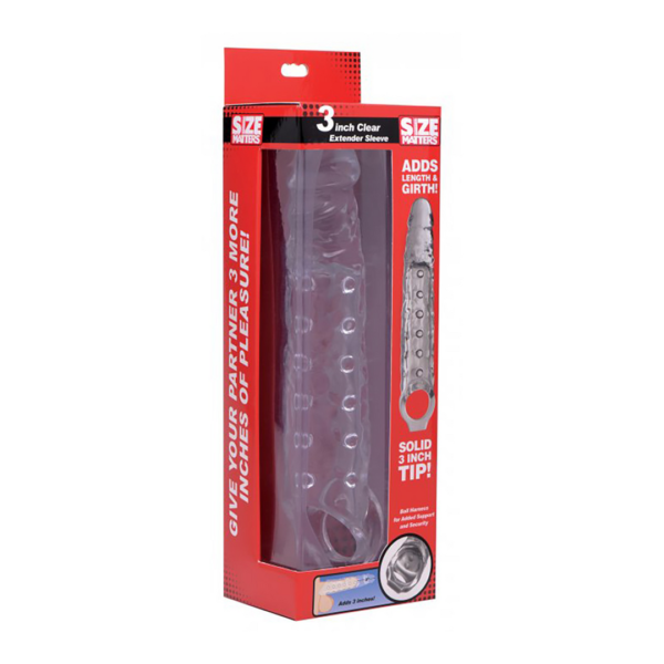 Transparent Penis Sleeve 7,5 cm - Image 2