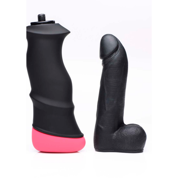 Mega Pounder Hand Held Thrusting Dildo - Image 5