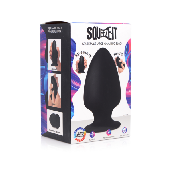 Squeezable Anal Plug - Large - Image 2