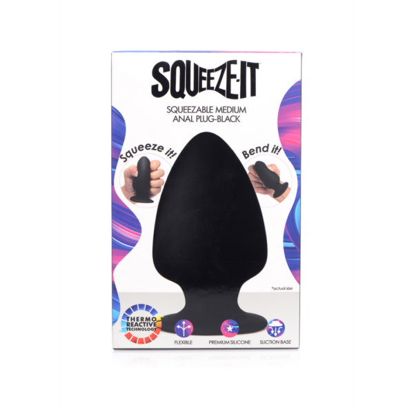 Squeezable Anal Plug - Medium - Image 3