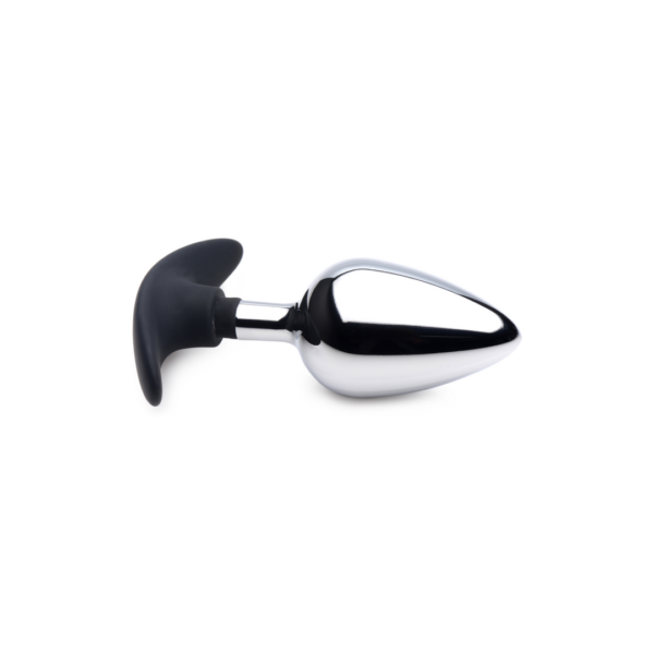 Dark Invader - Metal and Silicone Anal Plug - Large - Image 3