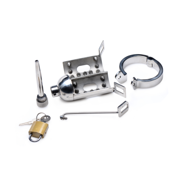 Spiked Chamber Chastity Cage - Image 4