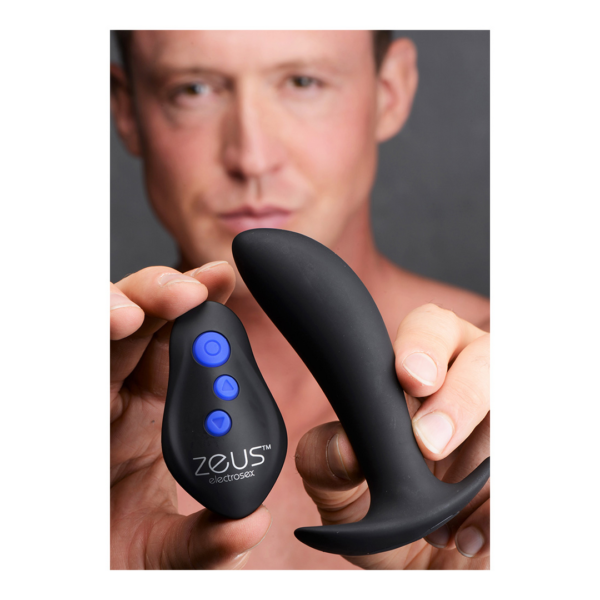 Pro-Shocker - Vibrating and E-Stim Silicone Prostate Plug - Image 4