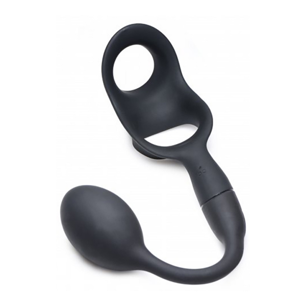 Cock and Ball Ring + Plug with 10 Speeds - Image 3