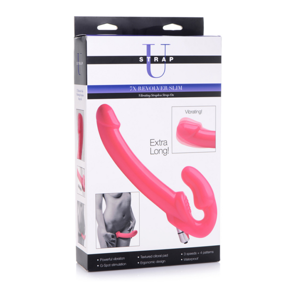 Revolver Slim - Vibrating Strapless Strap-On - Image 2