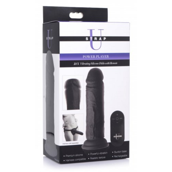 Power Player - Vibrating Dildo with Remote Control - Image 2