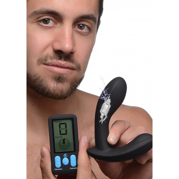 E-Stim Pro - Silicone Vibrating Prostate Massager + Remote Control - Image 4