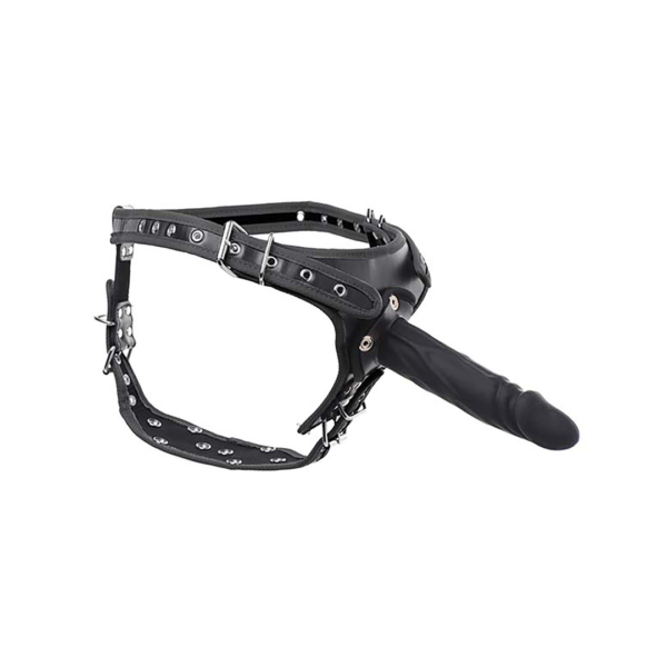 Harness with Double Penetration Strap-On - Image 4