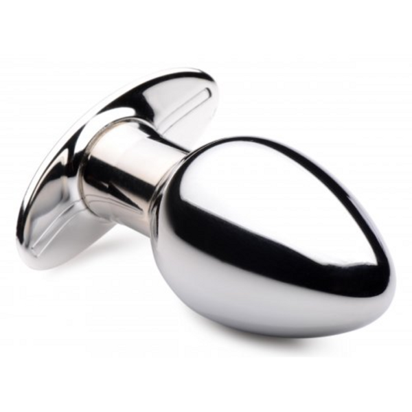 Chrome Blast - Rechargeable Butt Plug - Large - Image 4