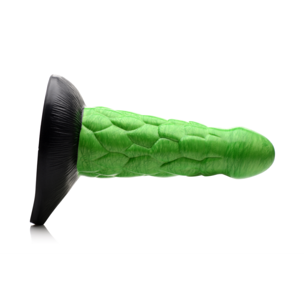 Radioactive Reptile - Thick Scaly Silicone Dildo - Image 3